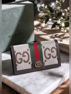 GUCCI Ophidia continental wallet